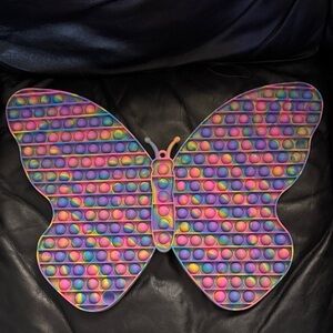 Colorful Butterfly Pop It Fidget Toy